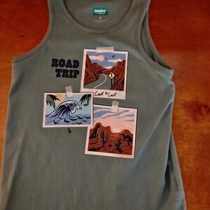 Green Road Trip Tank Top